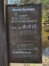 出口池・忍野八海